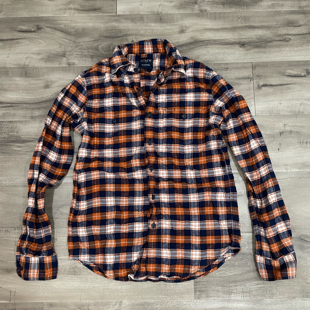 J.Crew Men Flannel Shirt | Size S